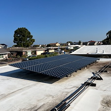 Foster City Rooftop Solar Installation – Flat Roof, Tilt Racking, and Net Zero Power Thumbnail